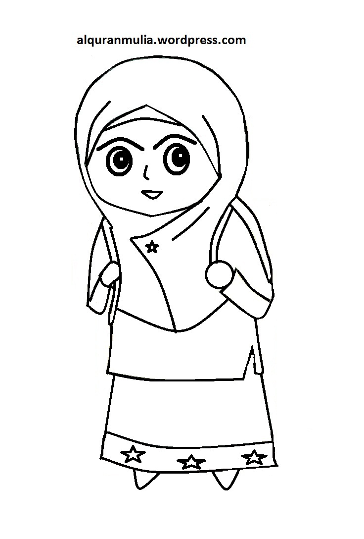 Gambar Kartun Anak Muslim Image Matatarantula