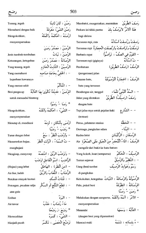 503. Kamus Bahasa Arab Al-Munawir - rashana-radlaha
