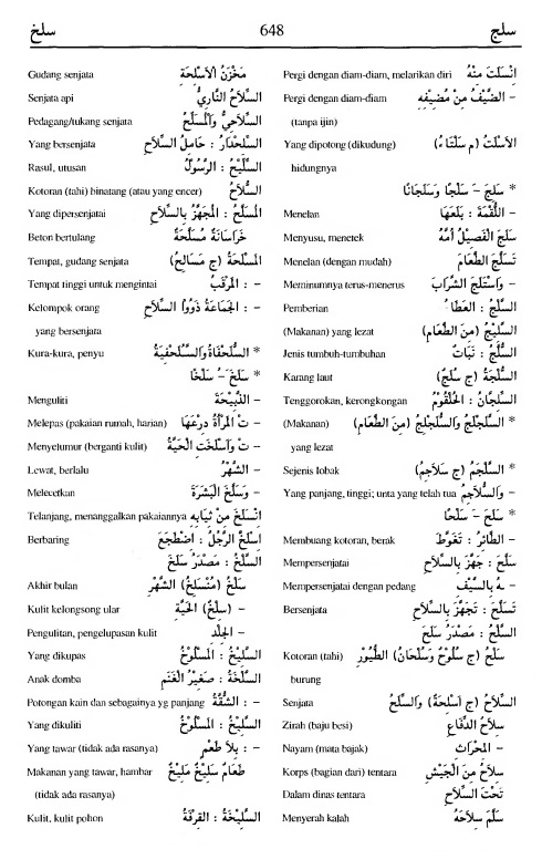 648. Kamus Bahasa Arab Al-Munawir - salaja-salakha